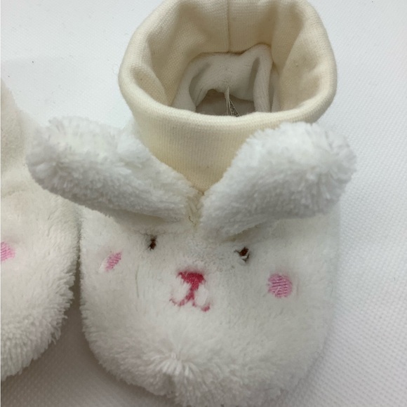 Toddler Fuzzy Bunny Slippers - Picture 3 of 9